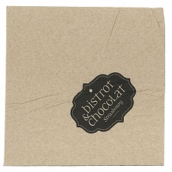 Serviette Cocktail Ouate recyclée personnalisée